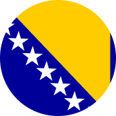Flag of Bosnia and Herzegovina (BIH)