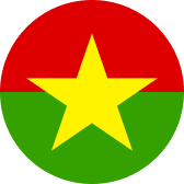Flag of Burkina Faso (BFA)