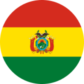 Flag of Bolivia (Plurinational State of) (BOL)