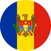 Flag of Moldova, Republic of (MDA)