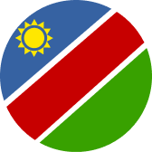 Flag of Namibia (NAM)