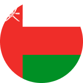 Flag of Oman (OMN)