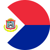 Flag of Sint Maarten (Dutch part) (SXM)