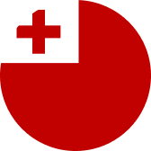 Flag of Tonga (TON)